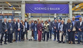 Der RC Würzburg zu Gast bei Koenig und Bauer