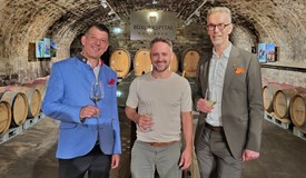 V.l.n.r. Alexander Wiesenegg, Karl Brand, Christoph Unckell