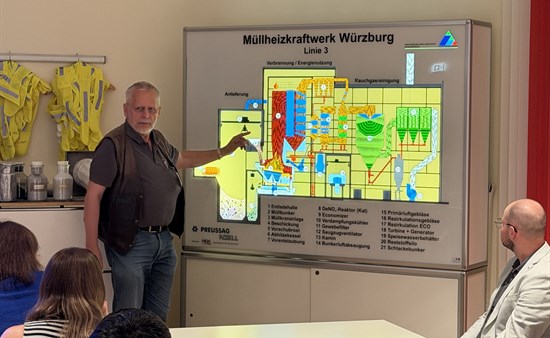Martin Vogell, technischer Leiter des MHKW